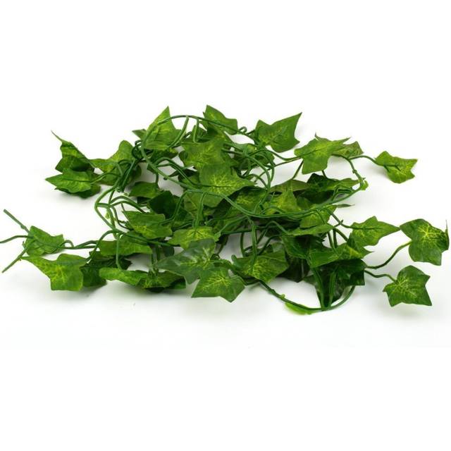 2M Artificial Ivy green Leaf Garland Plants Vine Fake Foliage Flowers Home Decor Plastic Artificial Flower Rattan string Outdoor
