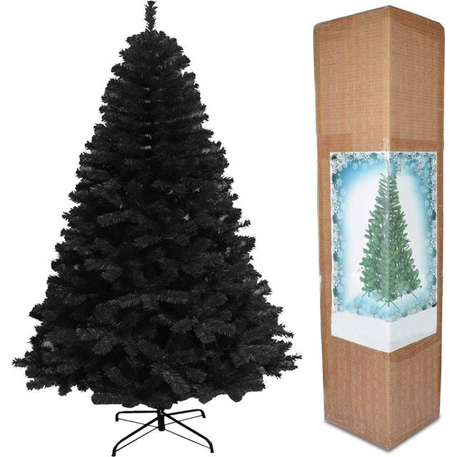 10ft christmas tree 1934 tips bushy black alaskan pine xmas tree 3m +metal stand