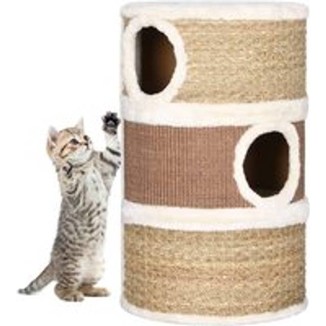 Cat Scratching Barrel 60 cm Seagrass - Brown - One Size