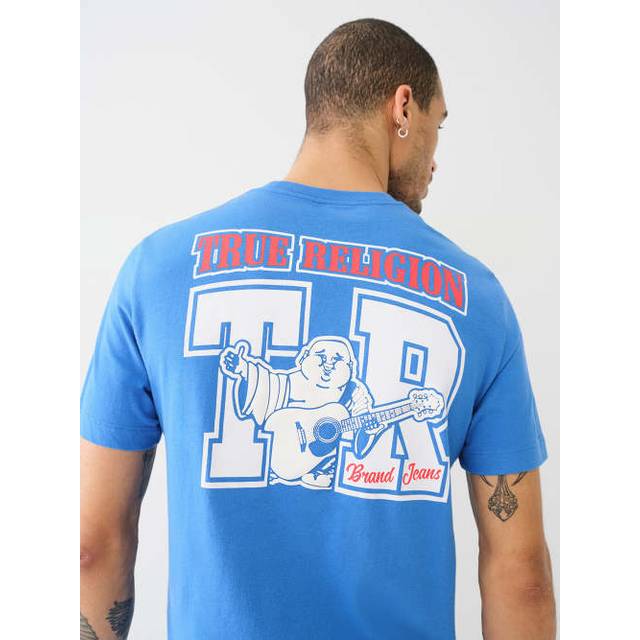 True Religion Mens Tee in Blue - Size X-Small