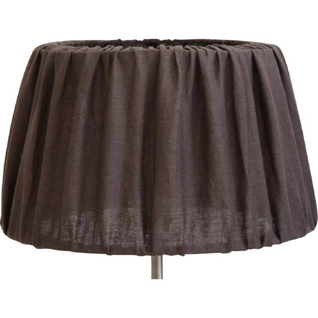 Sabina Plisserad Lampskärm Ø25cm Choklad