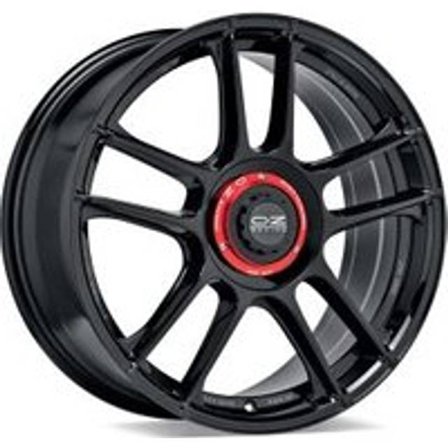 OZ Racing I-TECH Indy HLT Alloy Wheels In Gloss Black Set Of 4 - 19x8 Inch ET45 5x112 PCD, Black