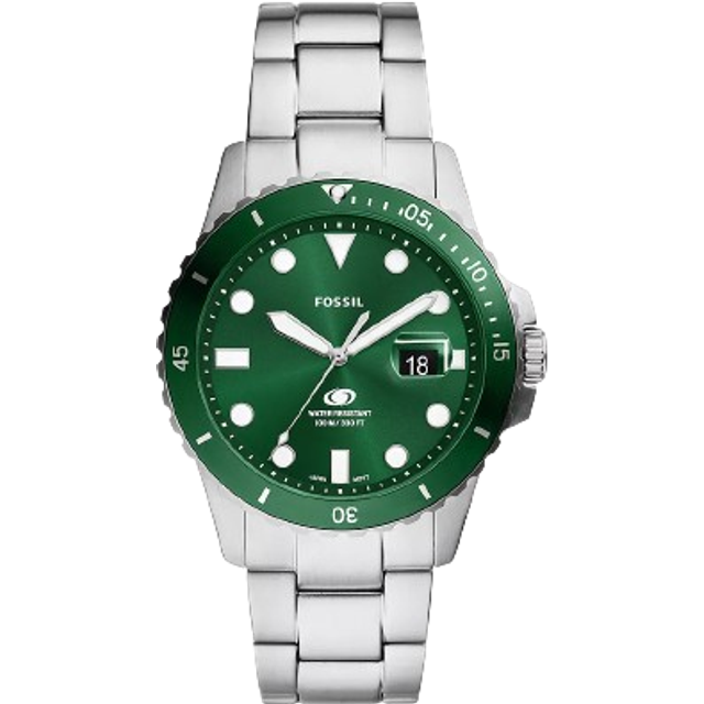 Fossil Herrenuhr FOSSIL BLUE DIVE FS6033 - silber