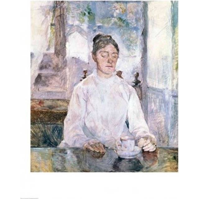 Countess of Toulouse-Lautrec-Monfa 1881 Poster Print by Henri De Toulouse-Lautrec - 24 x 36 in. - Large