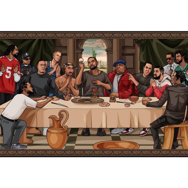 Pyramid International The Last Supper Of Hip Hop Maxi Poster