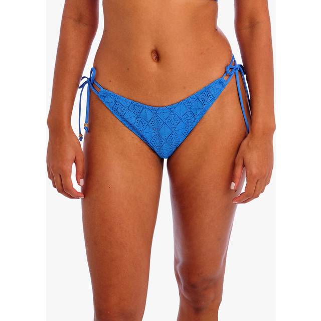 Freya Nomad Nights Crochet Bikini Bottoms, Atlantic