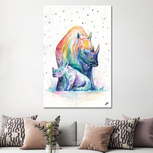 Shelter by Marc Allante - Wrapped Canvas Painting (152.5 cm H x 101.5 cm W)