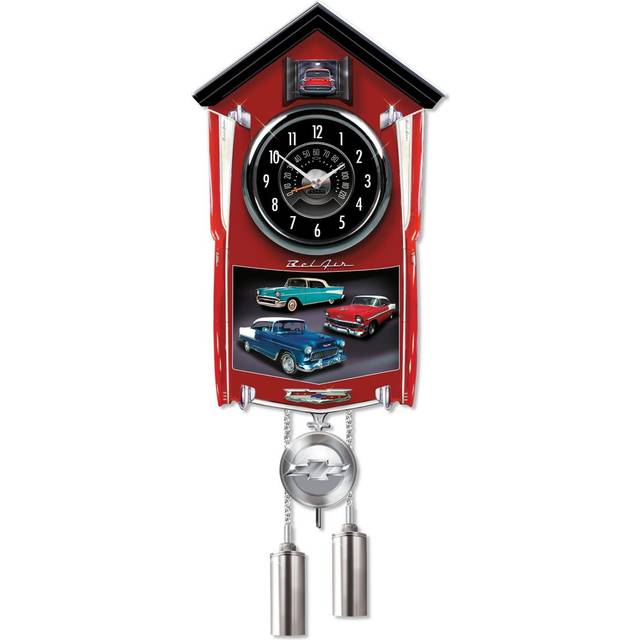 Chevy Bel Air Illuminated & Revving Wall Clock