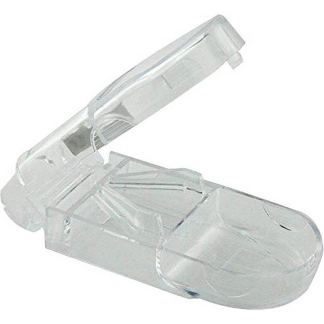 3 Pcs Pill Cutter Box Portable Convenient Drug Box Tablet Cutter Splitter Medicine Pill Holder Pill Cutter box