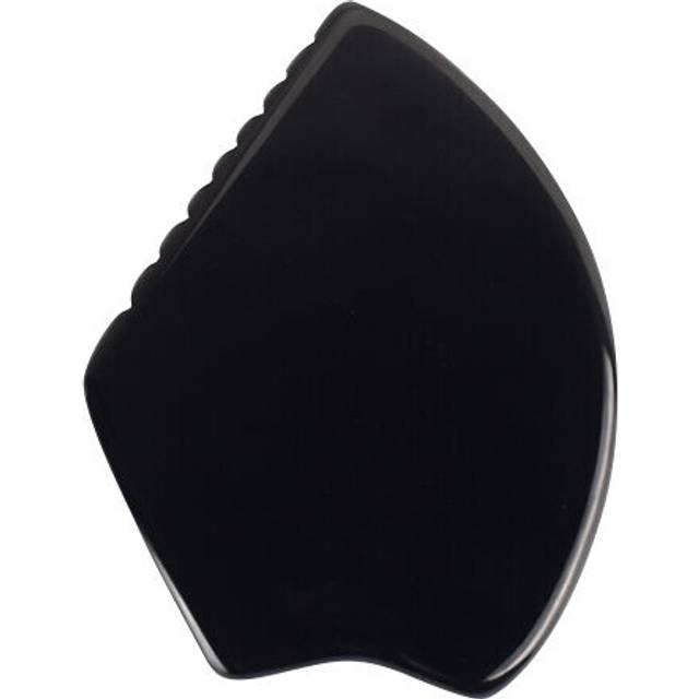 (a-Wine Red) Wholesale Various Shape Black Obsidian Face Gua Sha Tool Sawtooth SPA Massager Acupuncture Facial Beauty Product For Health Care