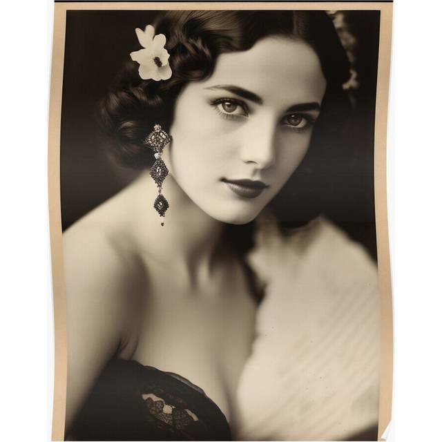Posters Southern Belle Forgotten Beauties of Hollywood XI 16x20 inch or 20x20 inch Wall Art Soccer Print