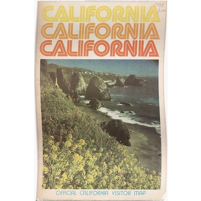 Posters Vintage California Travel Guide 16x20 inch or 20x20 inch Wall Art Soccer Print