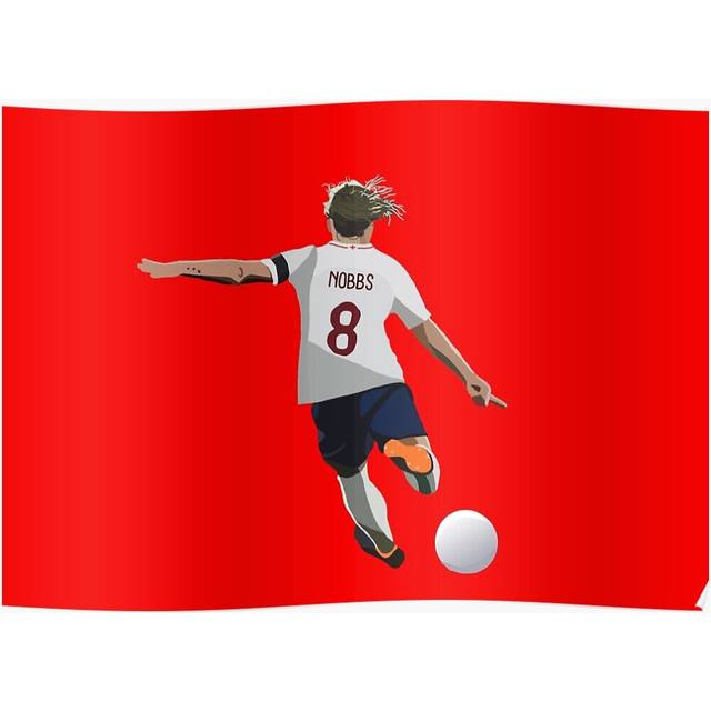 Posters England's Jordan Nobbs 16x20 inch or 20x20 inch Wall Art Soccer Print