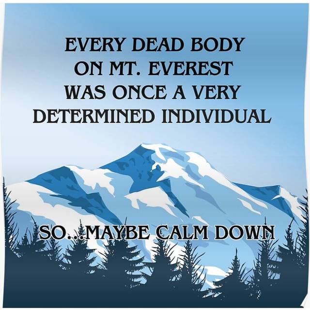 Posters Mount Everest - An Inspiration 16x20 inch or 20x20 inch Wall Art Soccer Print