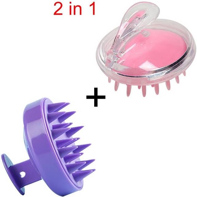 (a-White) Gua sha guasha face back massager gouache scraper for face facial head scalp massagers SPA jade roller Slimming Silicone brush