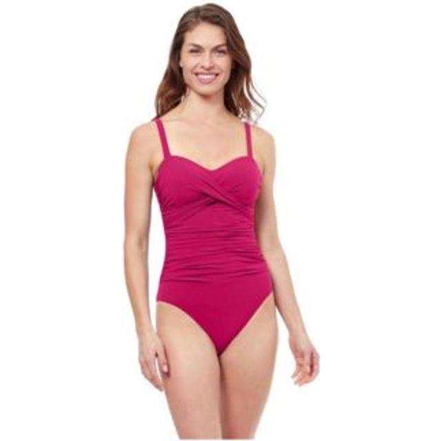 Profile by Gottex Tutti Frutti D-Cup Wide Strap One-Piece