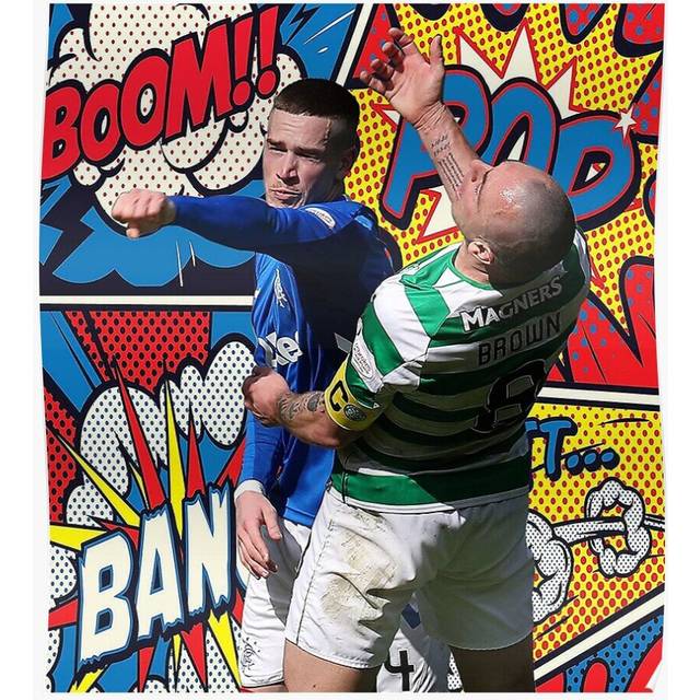 Posters Scotland Football glasgow Rangers Artwork 16x20 inch or 20x20 inch Wall Art Soccer Print