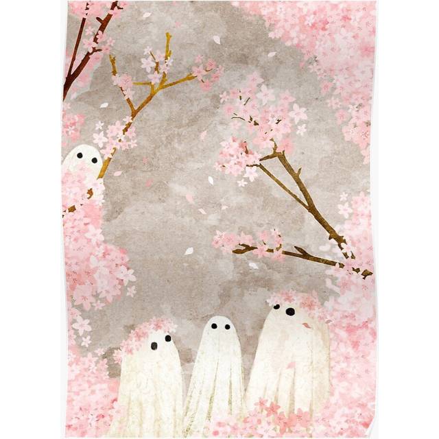 Posters Cherry Blossom Party 16x20 inch or 20x20 inch Wall Art Soccer Print
