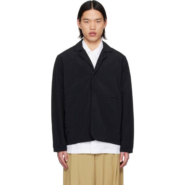 Berner Kühl Black Press-Stud Blazer - BLACK - IT 54