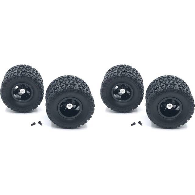 4X Metal Wheel Rim Tire Tyre Set for B14 B24 B16 B36 6WD C24 C34 C44 4WD 1/16 RC Truck Car Upgrade Parts,F