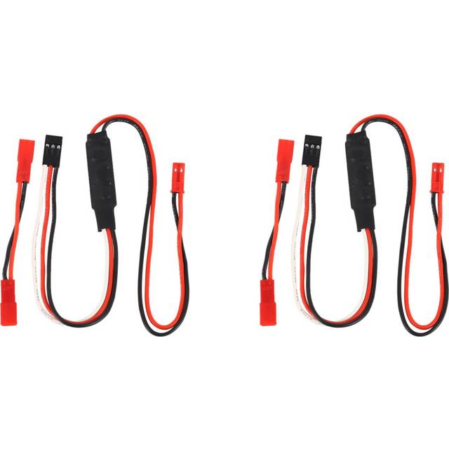 2X Winch CH3 Control Line Panel Remote Controller Receiver Cable for 1/10 RC Crawler Axial SCX10