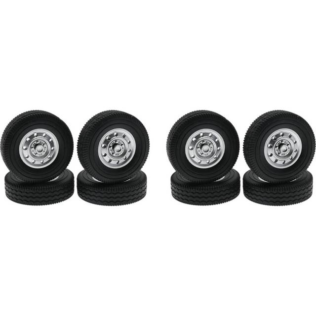 8Pcs Tire Tyre for D12 Mini 1/16 RC Drift Truck Car Spare Parts Accessories