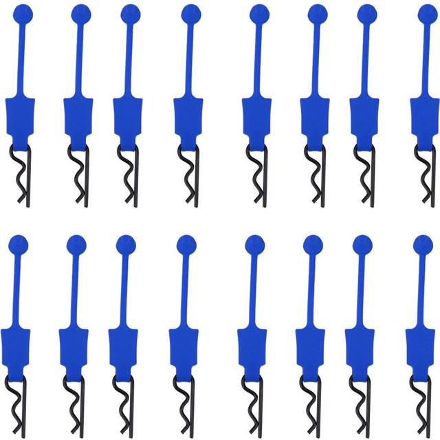 16Pcs Rubber Car Body Clip Retainer Shell Fixed Buckle Lock for 1/10 ARRMA Senton Granite Slash UDR,4