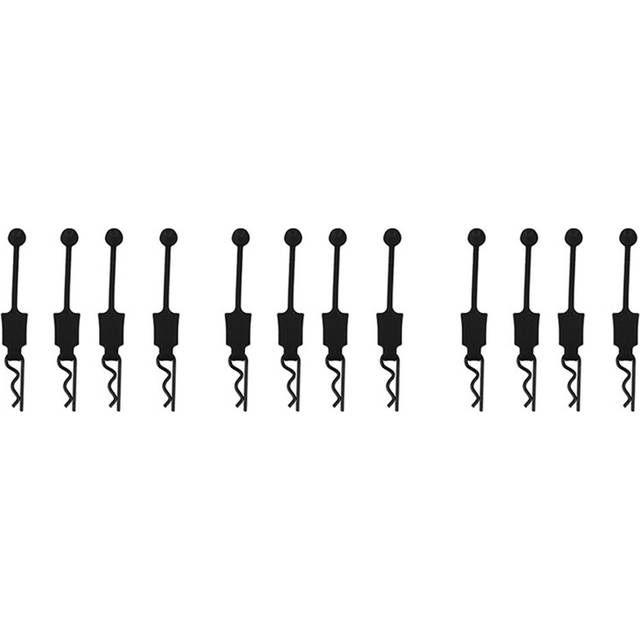 12Pcs Rubber Car Body Clip Retainer Shell Fixed Buckle Lock for 1/10 ARRMA Senton Granite Slash UDR,4