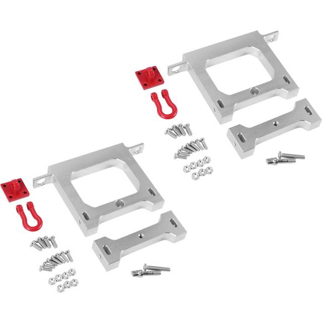 2X Upgrade Metal Beam + Rear Bumper Part for B14 B24 B36 C14 C24 1/16 RC Truck