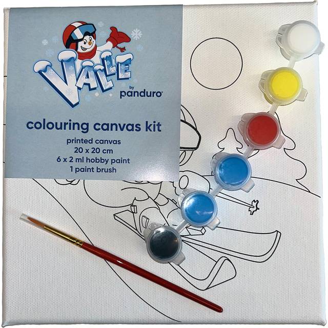 Canvas med Tryck One Colour (One Size) (One Size)