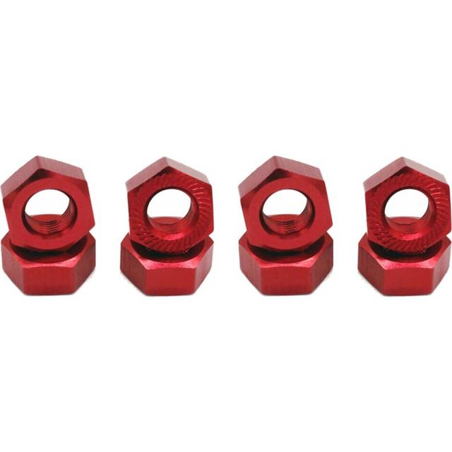 8Pcs 17mm M10 Metal Wheel Hex Nut M10XP1.0 NT002 for JLB Racing CHEETAH 11101 21101 J3 Speed 1/10