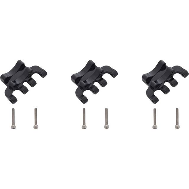 3X Metal Rear Axle Truss Upper Link Mount Base for Axial SCX24 90081 C10 1/24 RC Crawler Car Upgrade Parts Accessories,3