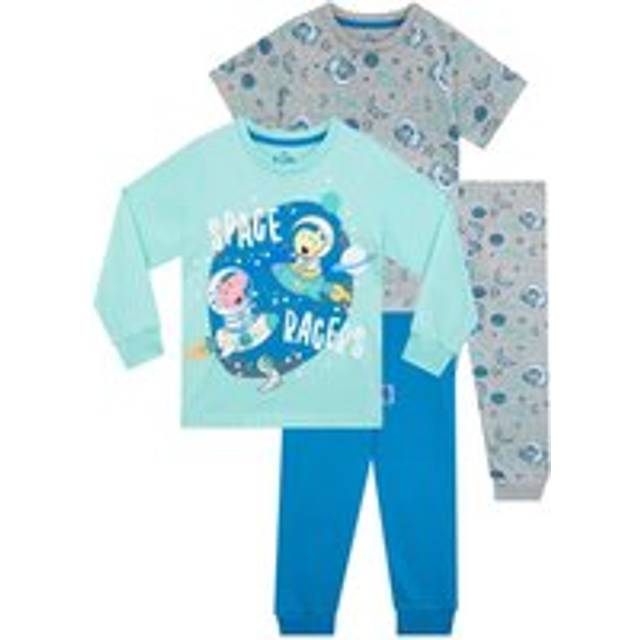 George Pig Space Racers Pyjamas 2 Pack - Blue - 6-7 Years