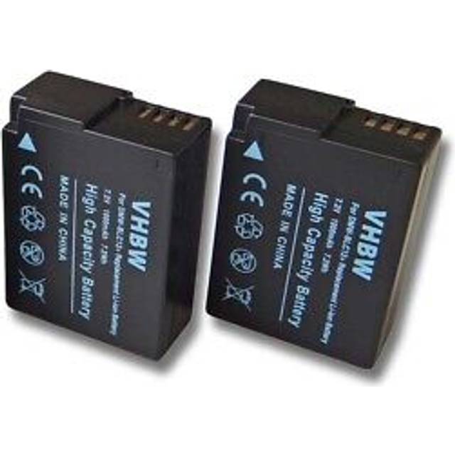 2x battery for leica q-p cl 1000mah