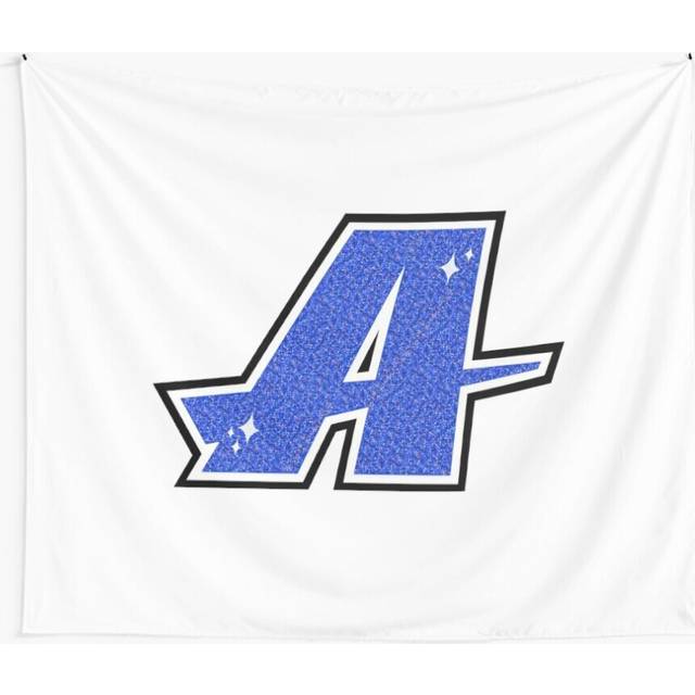 Tapestry 60x50inch Sparkly Assumption College Letter A Wall Hanging Art DÃ©cor Living Room