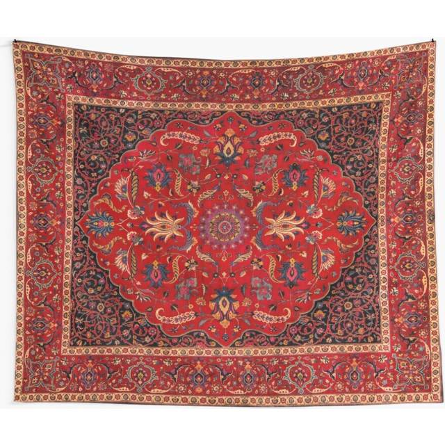 Tapestry 60x50inch Antique Persian Rug Wall Hanging Art DÃ©cor Living Room