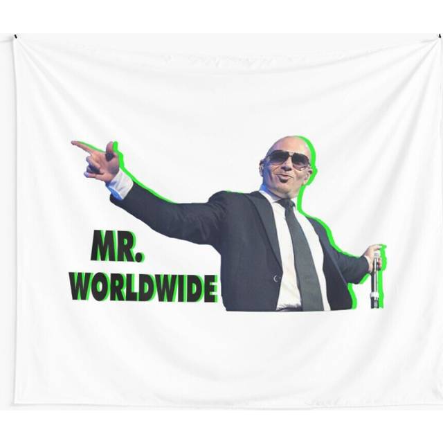 Tapestry 60x50inch UNIQUE - Mr Worldwide cool Wall Hanging Art DÃ©cor Living Room