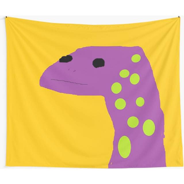 Tapestry 60x50inch Motivational Lizard (For select accessories) Wall Hanging Art DÃ©cor Living Room