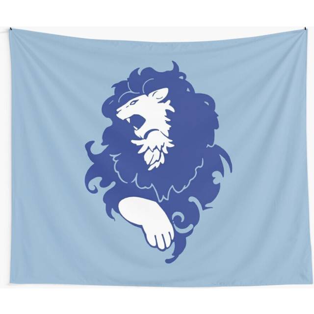 Tapestry 60x50inch Fire Emblem: Three Houses - Blue Lions Emblem [Colored] Wall Hanging Art DÃ©cor Living Room