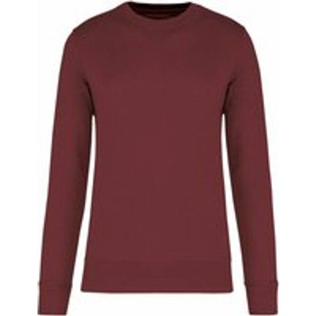 (S, Wine) Kariban Unisex Adult Eco Friendly Crew Neck Sweatshirt