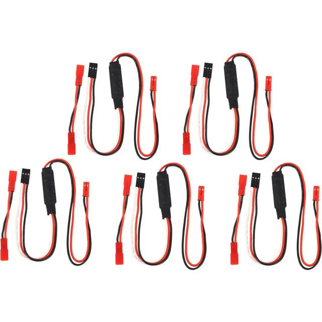5X Winch CH3 Control Line Panel Remote Controller Receiver Cable for 1/10 RC Crawler Axial SCX10 TRX4