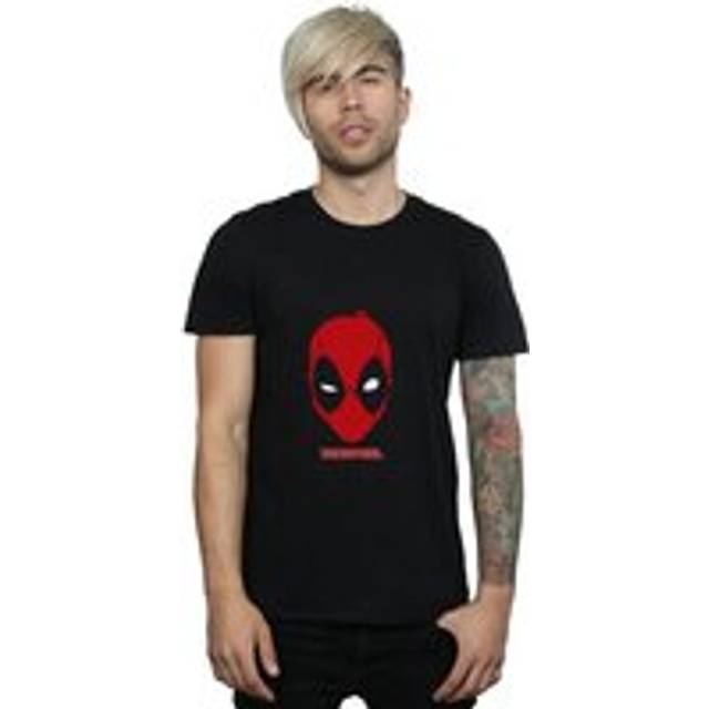 Deadpool Face Mask T-Shirt - Black - XXXL