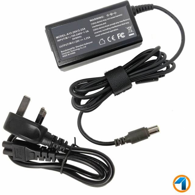 Lenovo 65W Laptop AC Adapter Power Supply Charger T400 T410 T420 T430