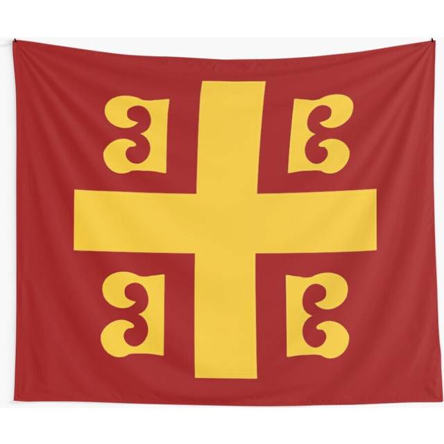 Tapestry 60x50inch Byzantine Flag Wall Hanging Art DÃ©cor Living Room