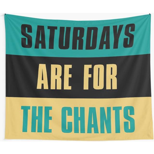 Tapestry 60x50inch Saturdays are for The Chants, Coastal Carolina University Wall Hanging Art DÃ©cor Living Room