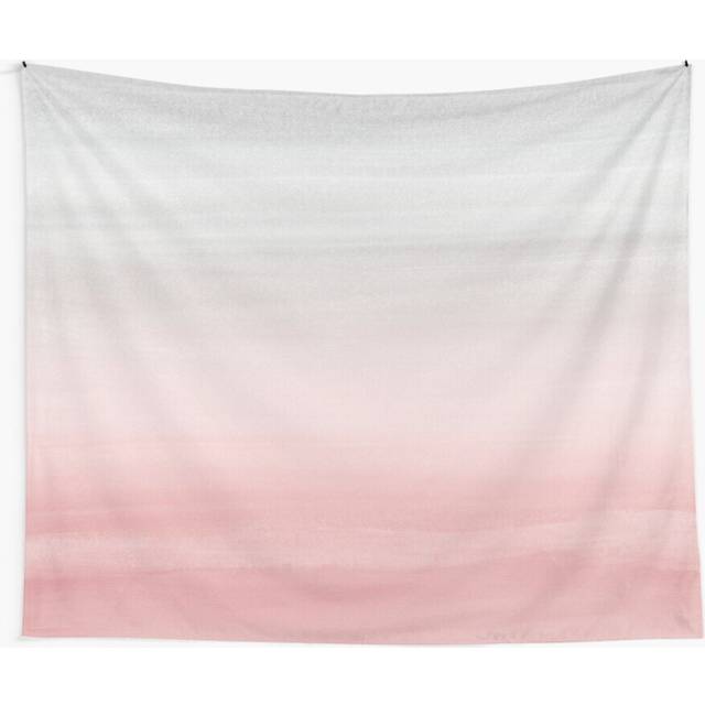 Tapestry 60x50inch Touching Blush Gray Watercolor Abstract #1 #painting #decor #art Wall Hanging Art DÃ©cor Living Room