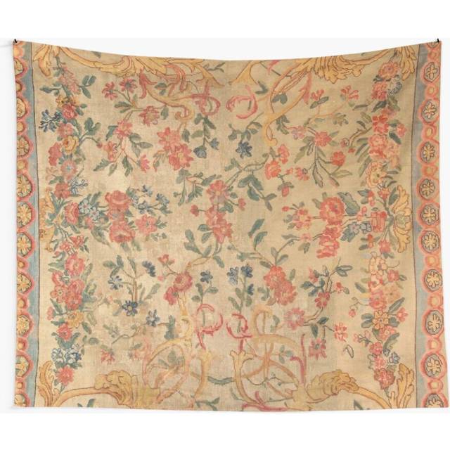 Tapestry 60x50inch Antique French Savonnerie Rug Print Wall Hanging Art DÃ©cor Living Room