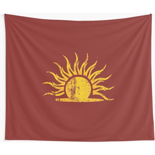 Tapestry 60x50inch Mythic Dawn Logo  Distressed Wall Hanging Art DÃ©cor Living Room