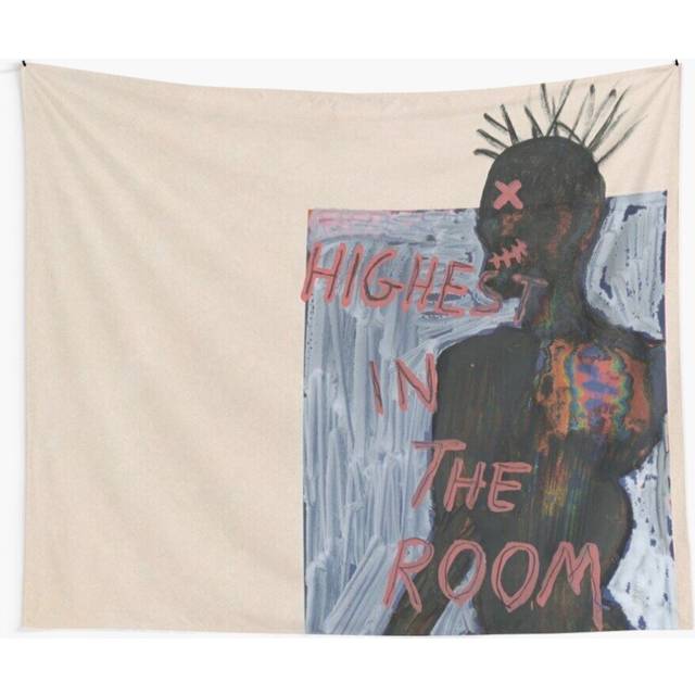 Tapestry 60x50inch Astro Highest in room World Travis fan cover Wall Hanging Art DÃ©cor Living Room