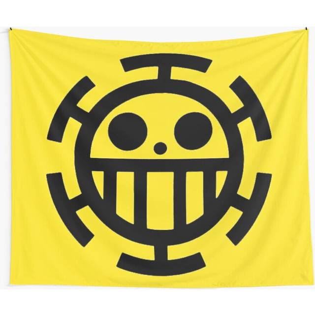 Tapestry 60x50inch Trafalgar Law Logo Wall Hanging Art DÃ©cor Living Room